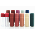 Multi-kleuren rubber paintcolor buis lippenstiftbuis